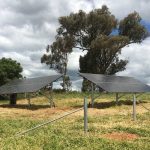 Ground Mount - Dual Array - LG Panels Rural ground mount - Dual array - LG solar panels