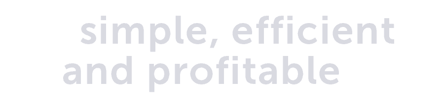simple - efficient - profitable simple - efficient - profitable